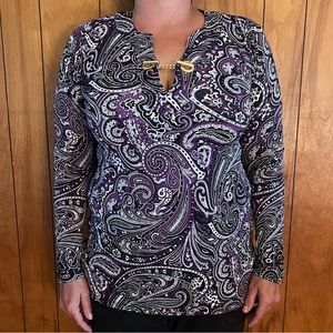 Michael Kors Paisley printed tunic